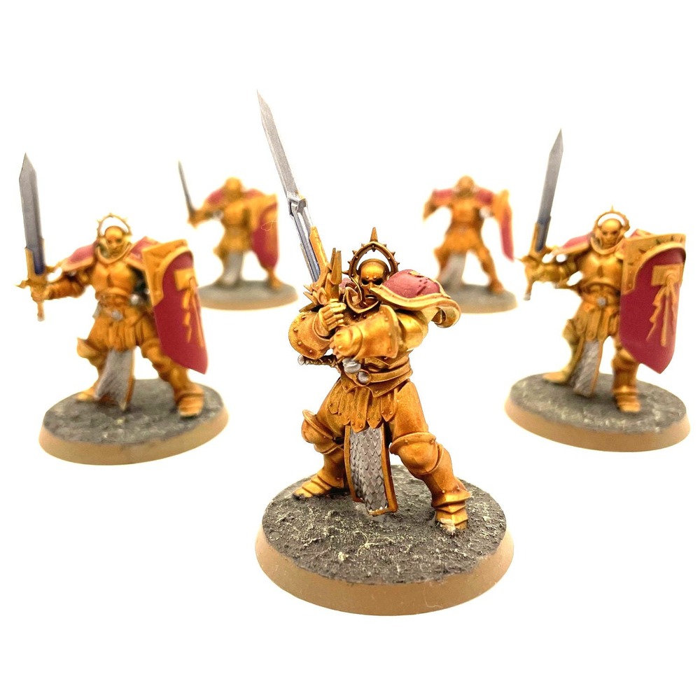 Stormcast Eternals Liberators 5 Painted Miniatures Warforged
